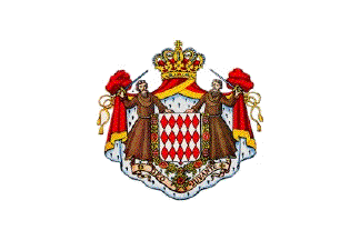 Monaco - Princely Standard and Government Flag
