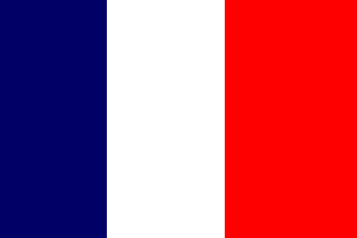 France - Civil and Naval Ensign and Jack