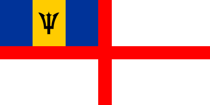 Barbados - Naval Ensign