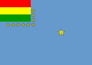 Bolivia - Naval Ensign (1966-2009)
