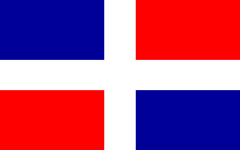Dominican Republic - Civil Flag and Ensign