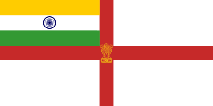 India - Naval Ensign